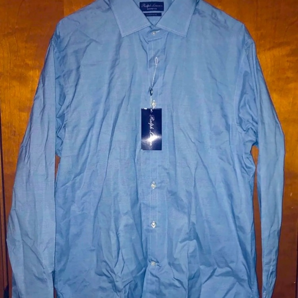 Men’s polo Ralph Lauren button up shirt.